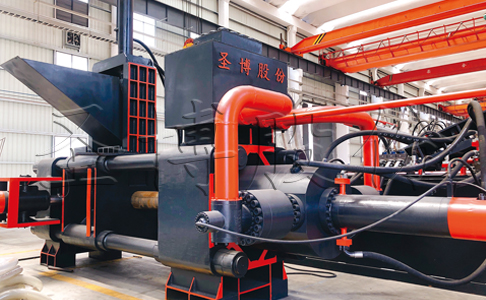 臥式金屬屑屑餅機(jī)